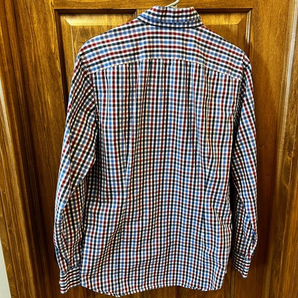 Men’s Banana Republic Grant Fit Checkered Button Down Medium - Picture 4 of 4